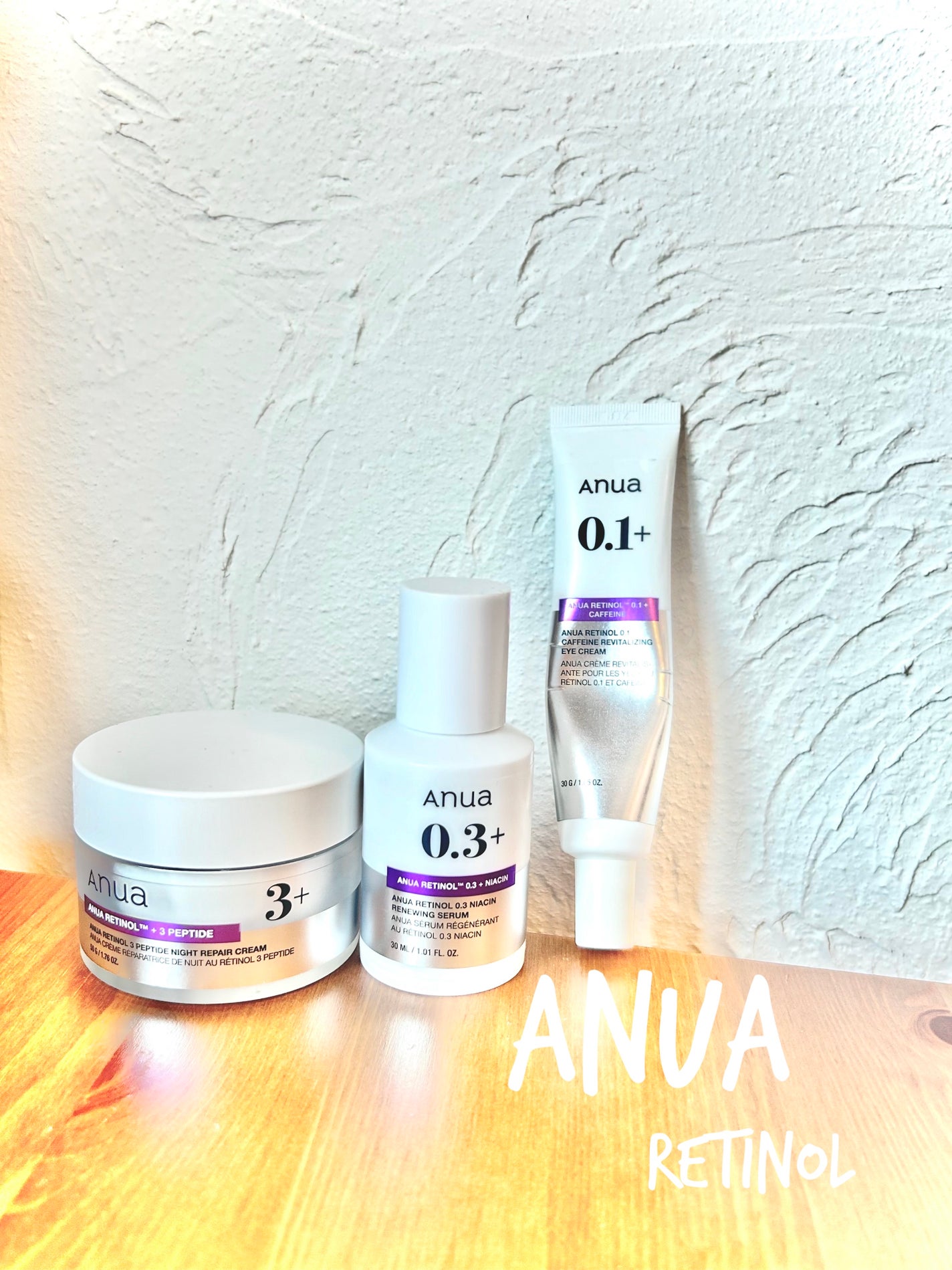 レチノール0.3 ナイアシンリニューイングセラム/Anua/美容液を使ったクチコミ(1枚目)