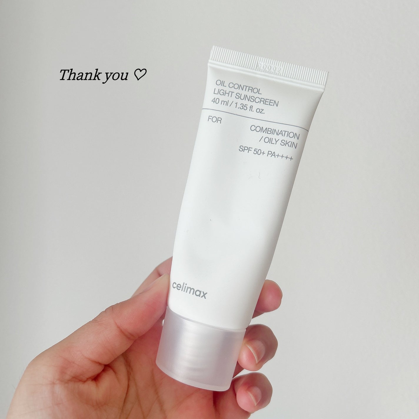 oil control light sunscreen/celimax/日焼け止めクリームを使ったクチコミ(1枚目)