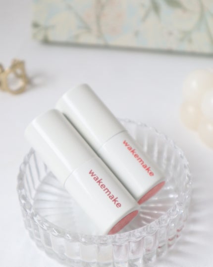 ヘルシーグロウバームスティック/wakemake/口紅を使ったクチコミ(4枚目)