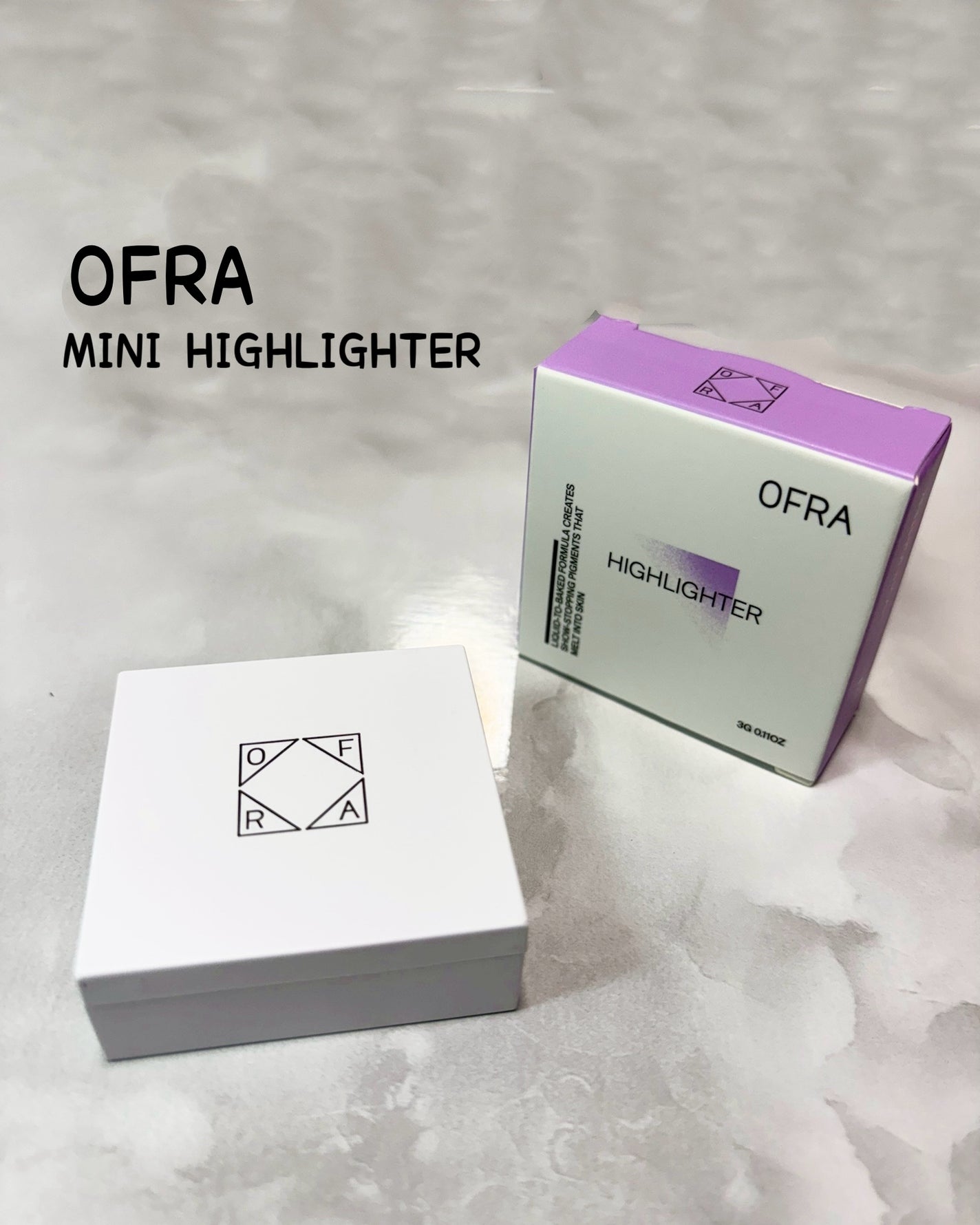 MINI HIGHLIGHTER/Ofra Cosmetics/パウダーハイライトを使ったクチコミ(1枚目)
