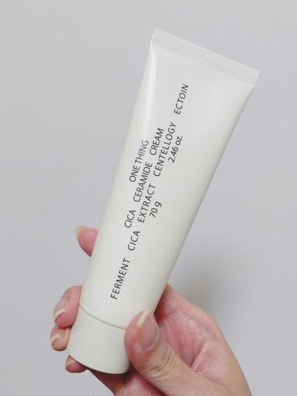 CICAセラミドクリーム/ONE THING/フェイスクリームを使ったクチコミ(1枚目)