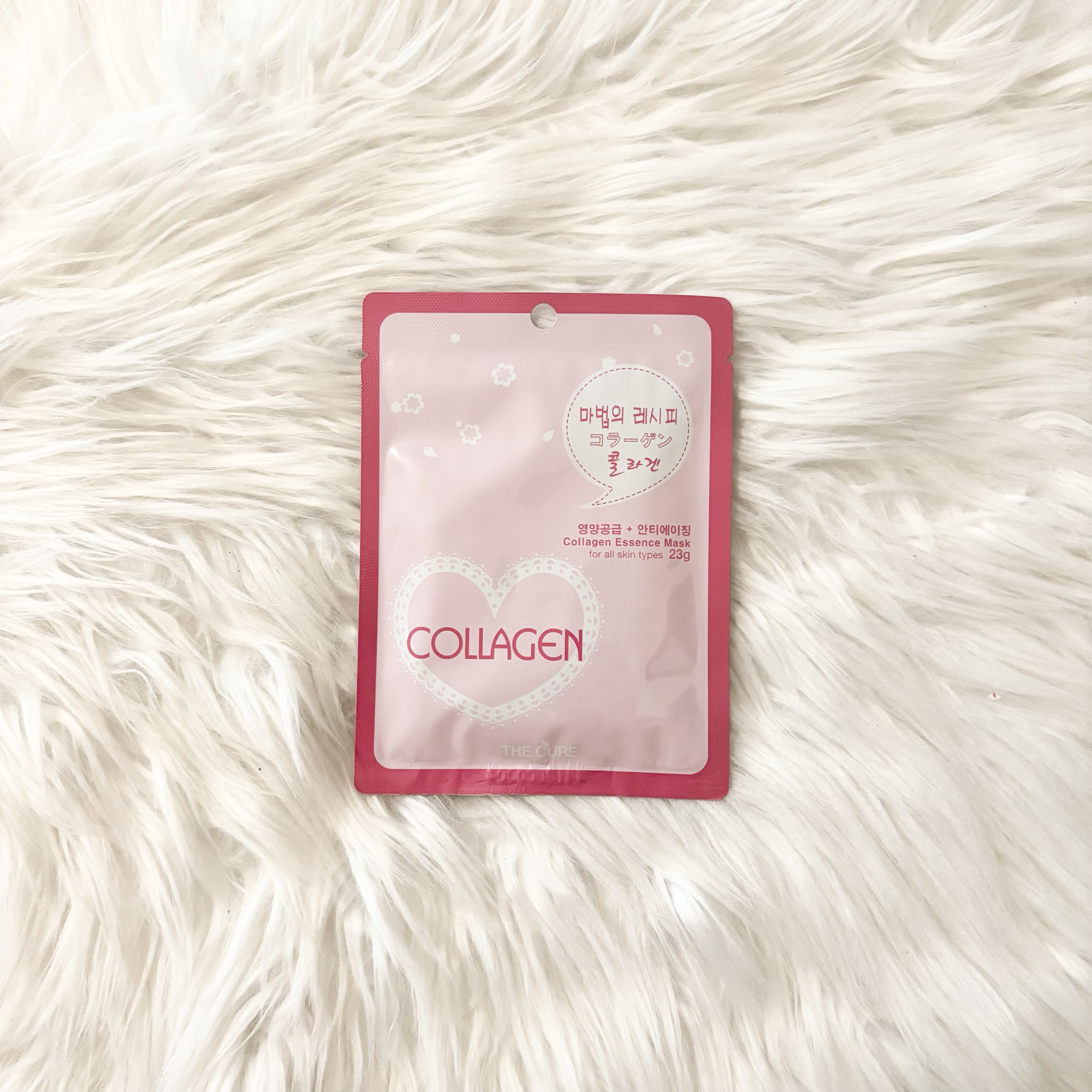 コラーゲンコラーゲンエッセンスマスク/THE CURE(ザキュア)/シートマスク・パックを使ったクチコミ（1枚目）