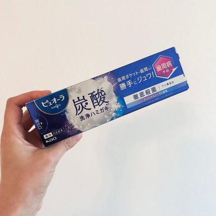 ピュオーラ 炭酸ハミガキ【医薬部外品】/ピュオーラ/歯磨き粉を使ったクチコミ(2枚目)