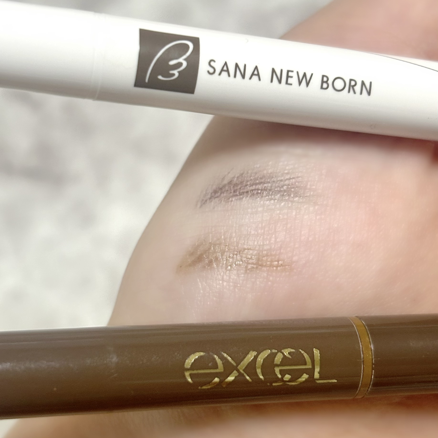 エクセル ロングラスティングアイブロウ N/excel/リキッドアイブロウを使ったクチコミ（1枚目）