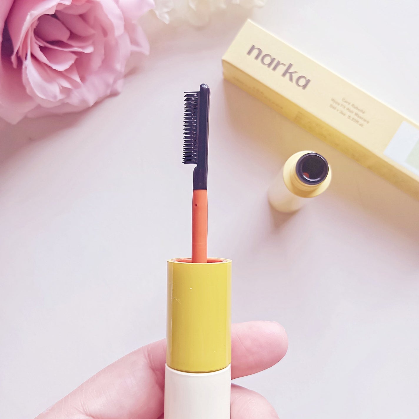 ハイプフィットヘアマスカラ/narka/その他スタイリングを使ったクチコミ(3枚目)