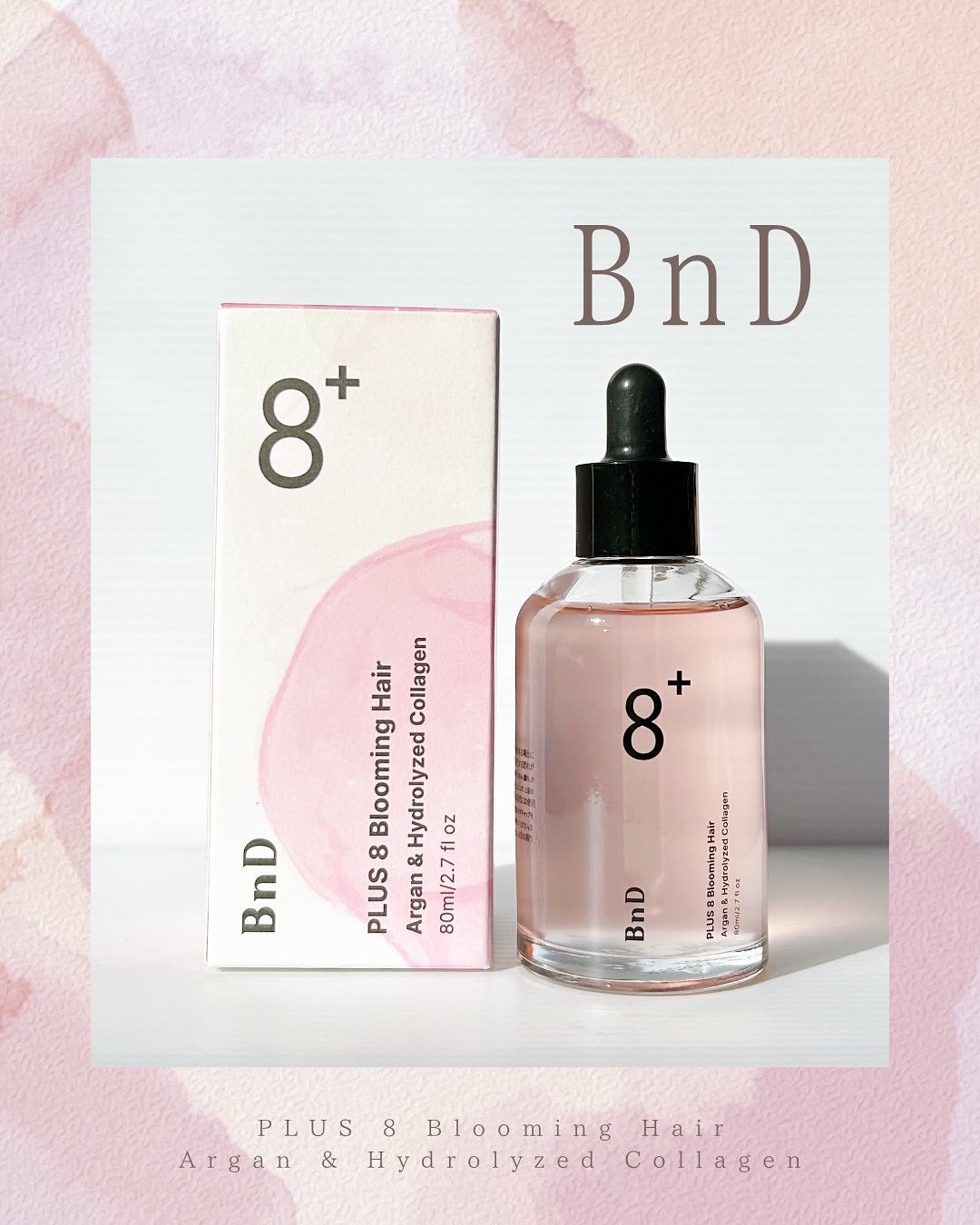 SAKURA+8 ブルーミングヘアオイル BnD