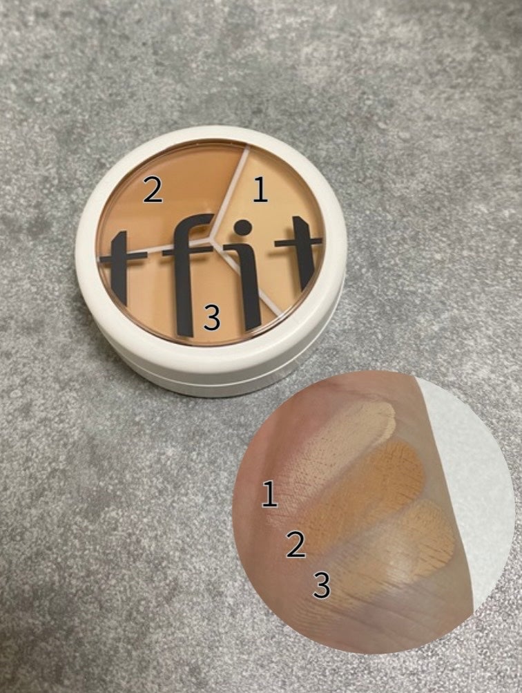 カバーアッププロコンシーラー/TFIT/パレットコンシーラーを使ったクチコミ(2枚目)