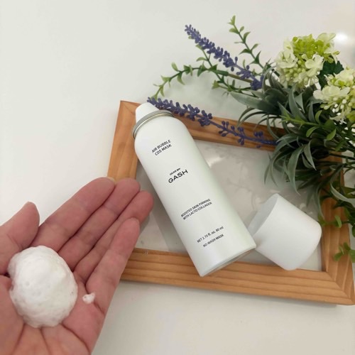 エアバブルCDSマスク/GASH/洗い流すパック・マスクを使ったクチコミ（2枚目）