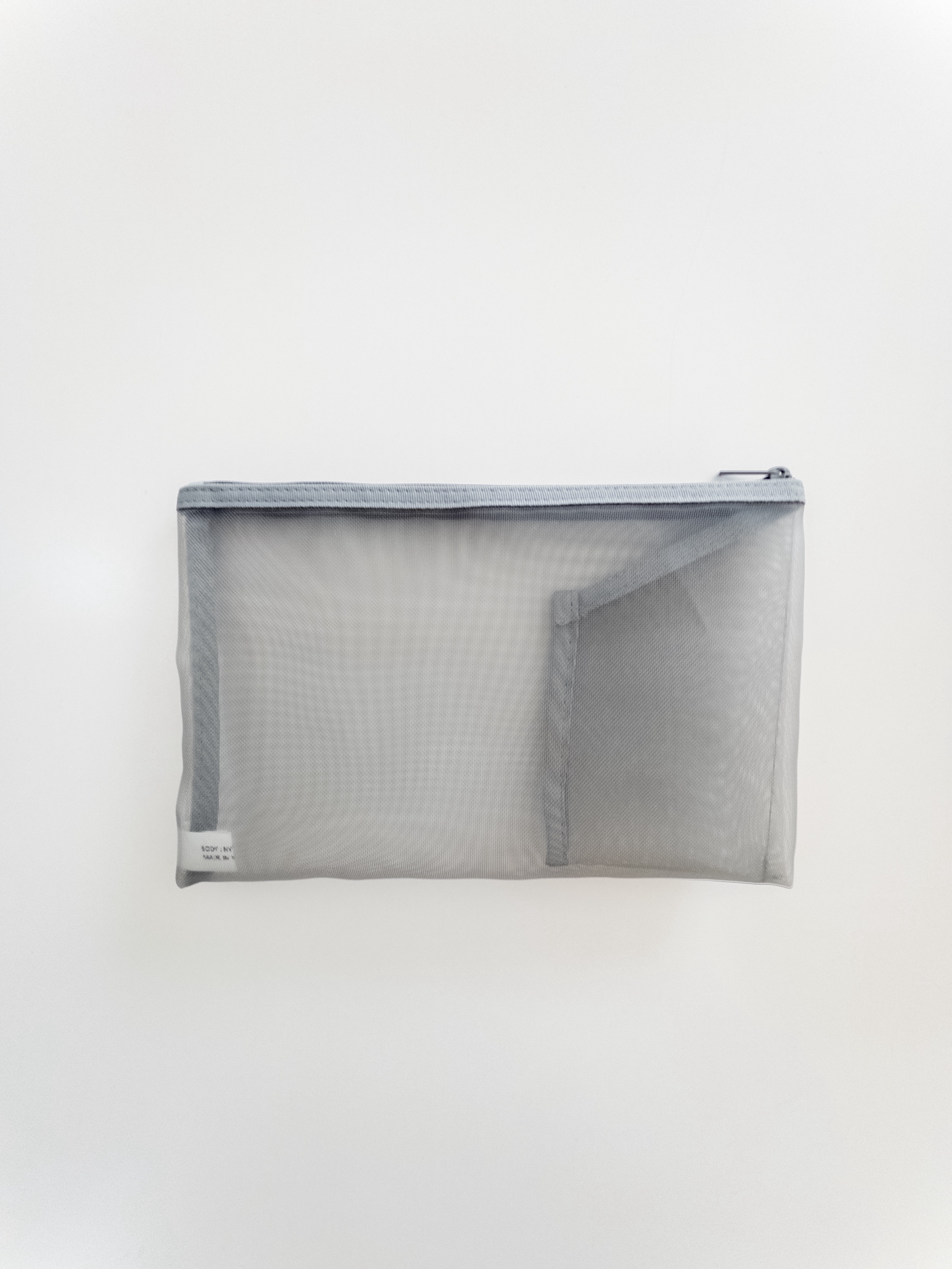 ナイロンメッシュケース・ポケット付き B6サイズ/無印良品/その他を使ったクチコミ（1枚目）