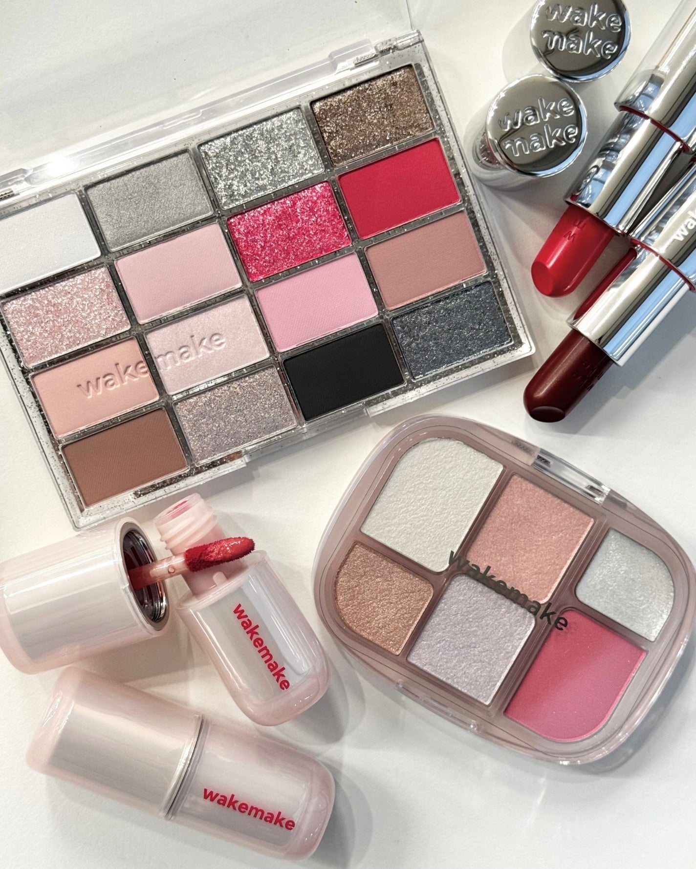 ソフトブラーリングアイパレット/wakemake/アイシャドウパレットを使ったクチコミ(1枚目)