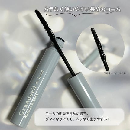 グランウィーユGINZAwithミラボーテ まつ毛キープマスカラ下地CB(クリアブラック)/ミラボーテ/マスカラ下地を使ったクチコミ(3枚目)