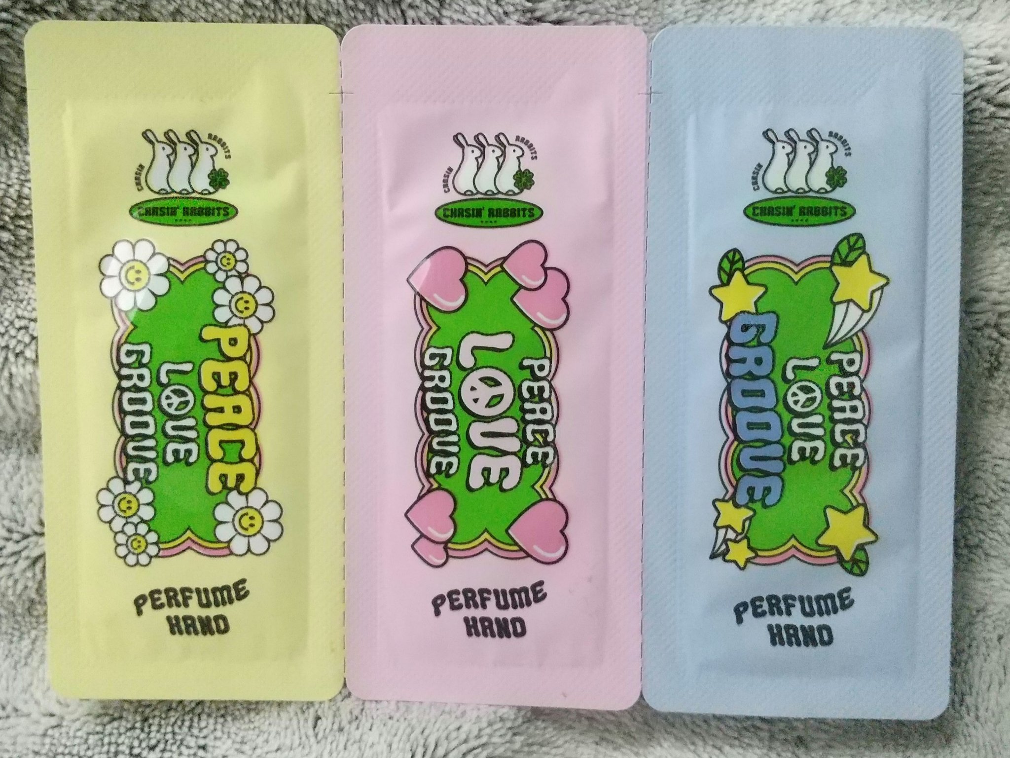 CHASIN'RABBITS チェイシンラビッツパヒュームハンドラブのクチコミ「【使った商品】チェイシンラビッツパヒュームハンドラブ
【商品の特徴】ハンドクリーム
【使用感】.....」（1枚目）