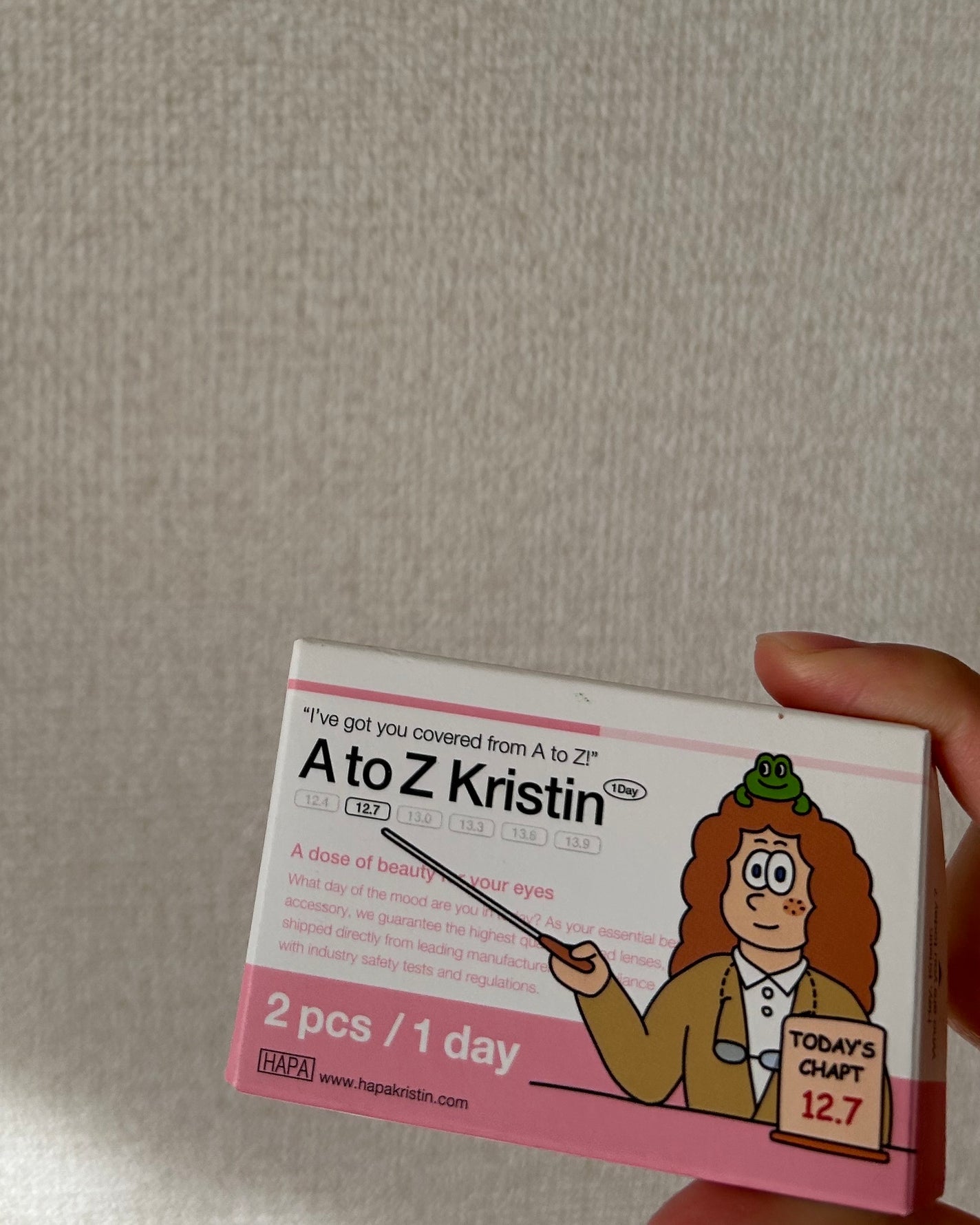 A to Z Kristin/Hapa kristin/カラーコンタクトレンズを使ったクチコミ(1枚目)