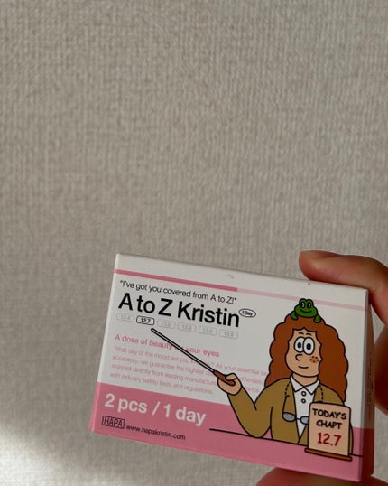 A to Z Kristin/Hapa kristin/カラーコンタクトレンズを使ったクチコミ(1枚目)