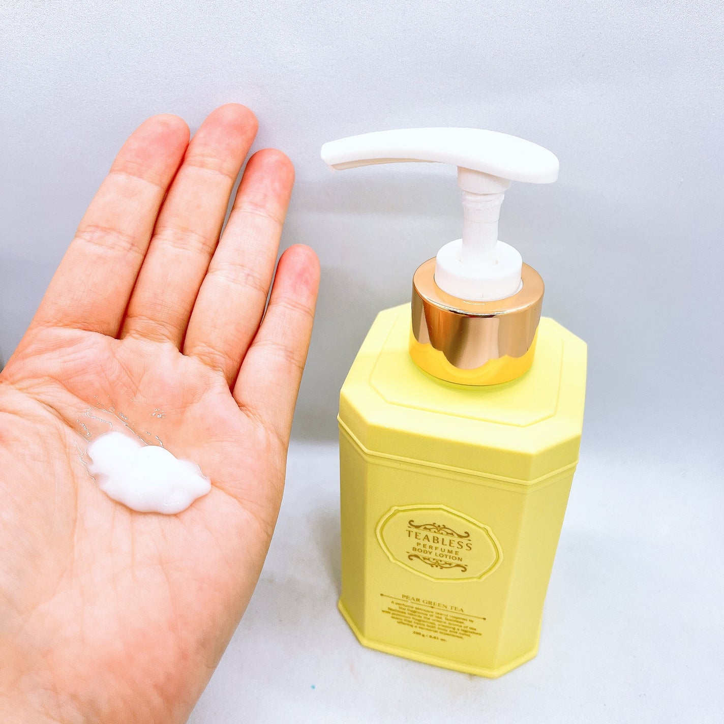 ペアグリーンティーパフュームボディローション/TEABLESS/ボディローションを使ったクチコミ(2枚目)