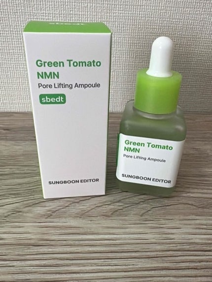 グリーントマト NMN ポア リフティング アンプル/SUNGBOON EDITOR(成分エディター)/美容液を使ったクチコミ(1枚目)