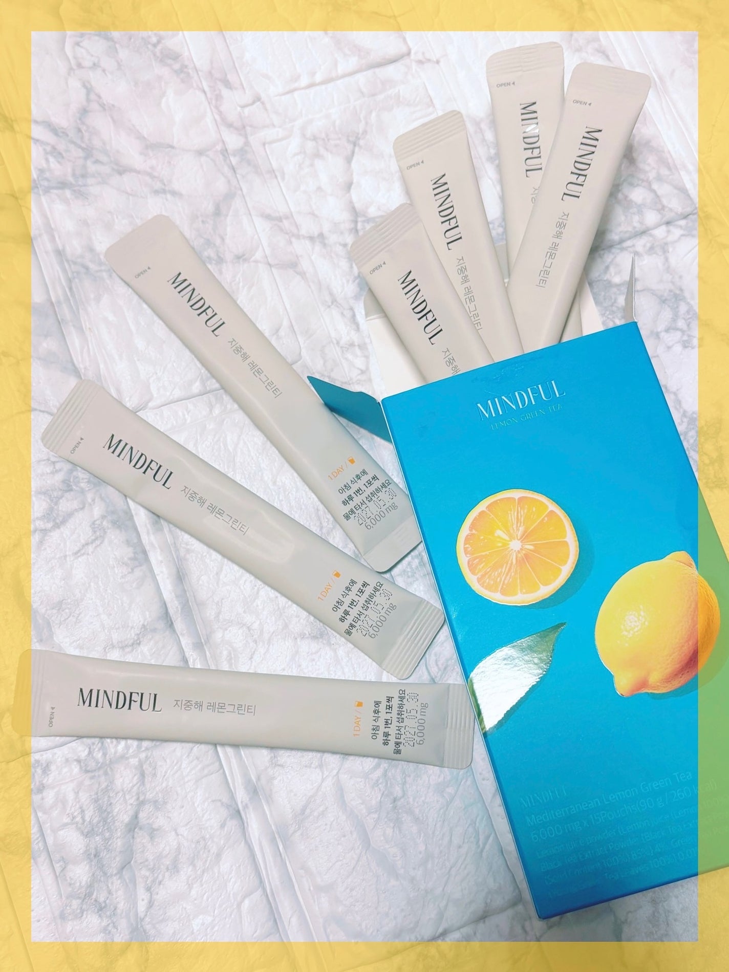 マインドフル地中海レモングリーンティー /FOODOLOGY/美容ドリンクを使ったクチコミ(2枚目)