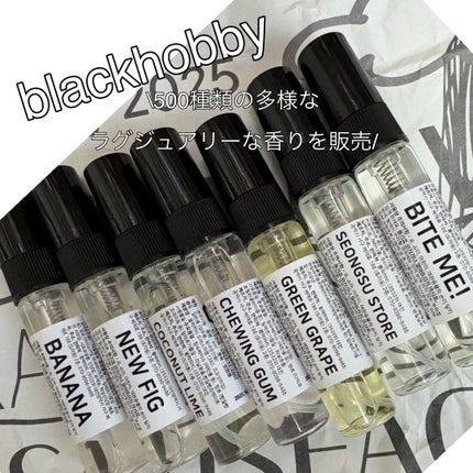 EAU DE PARFUM/BLACKHOBBY/香水(レディース)を使ったクチコミ(1枚目)