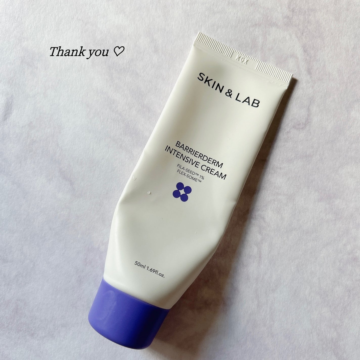 バリアダームモイストクリーム/SKIN&LAB/フェイスクリームを使ったクチコミ(1枚目)