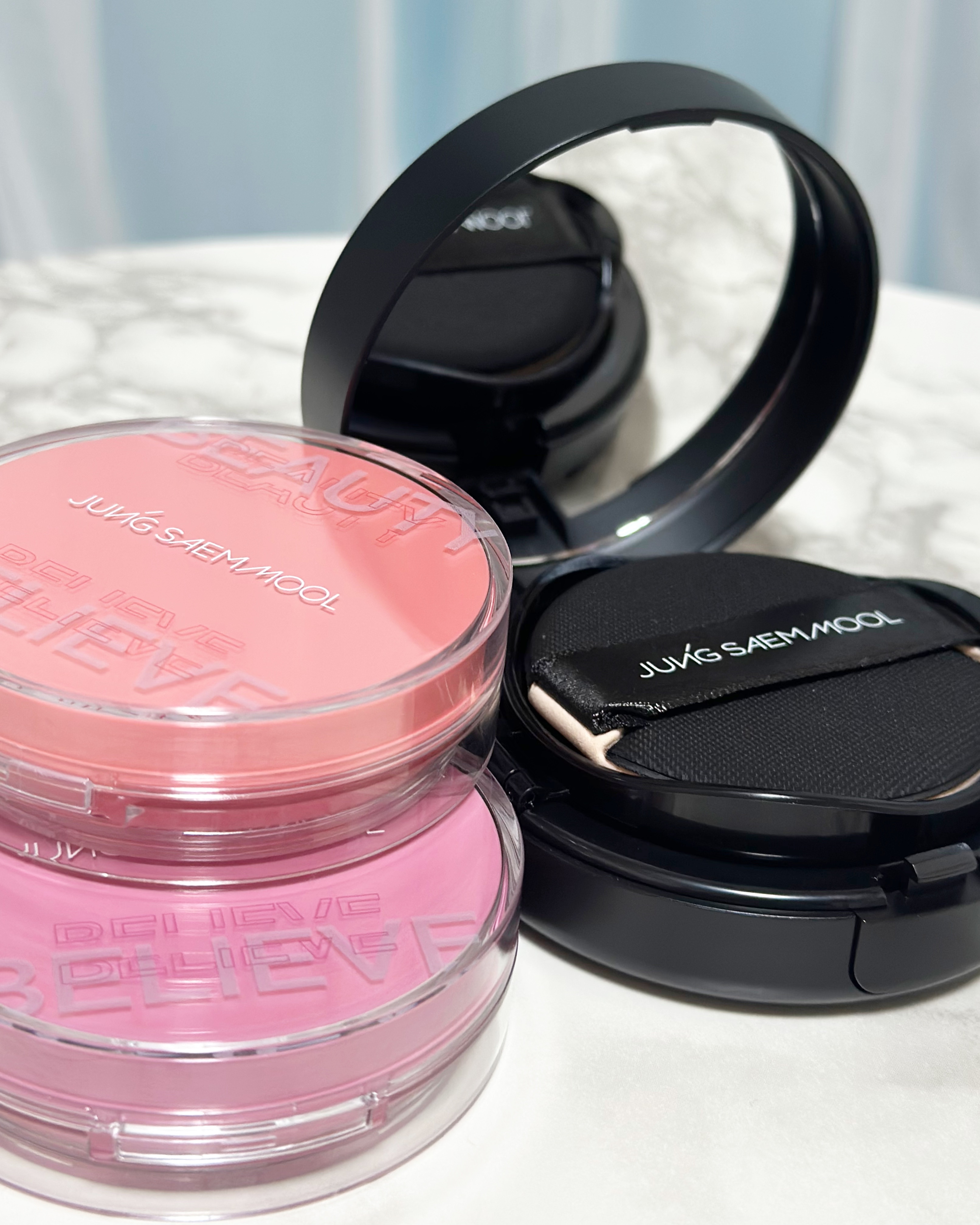 アーティストクッションブラッシュ/JUNG SAEM MOOL/リキッドチークを使ったクチコミ（1枚目）