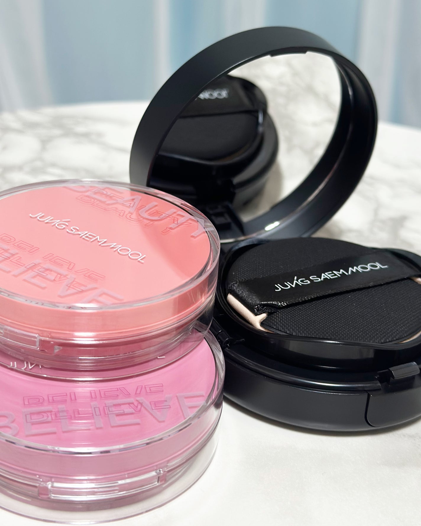 アーティストクッションブラッシュ/JUNG SAEM MOOL/リキッドチークを使ったクチコミ(1枚目)