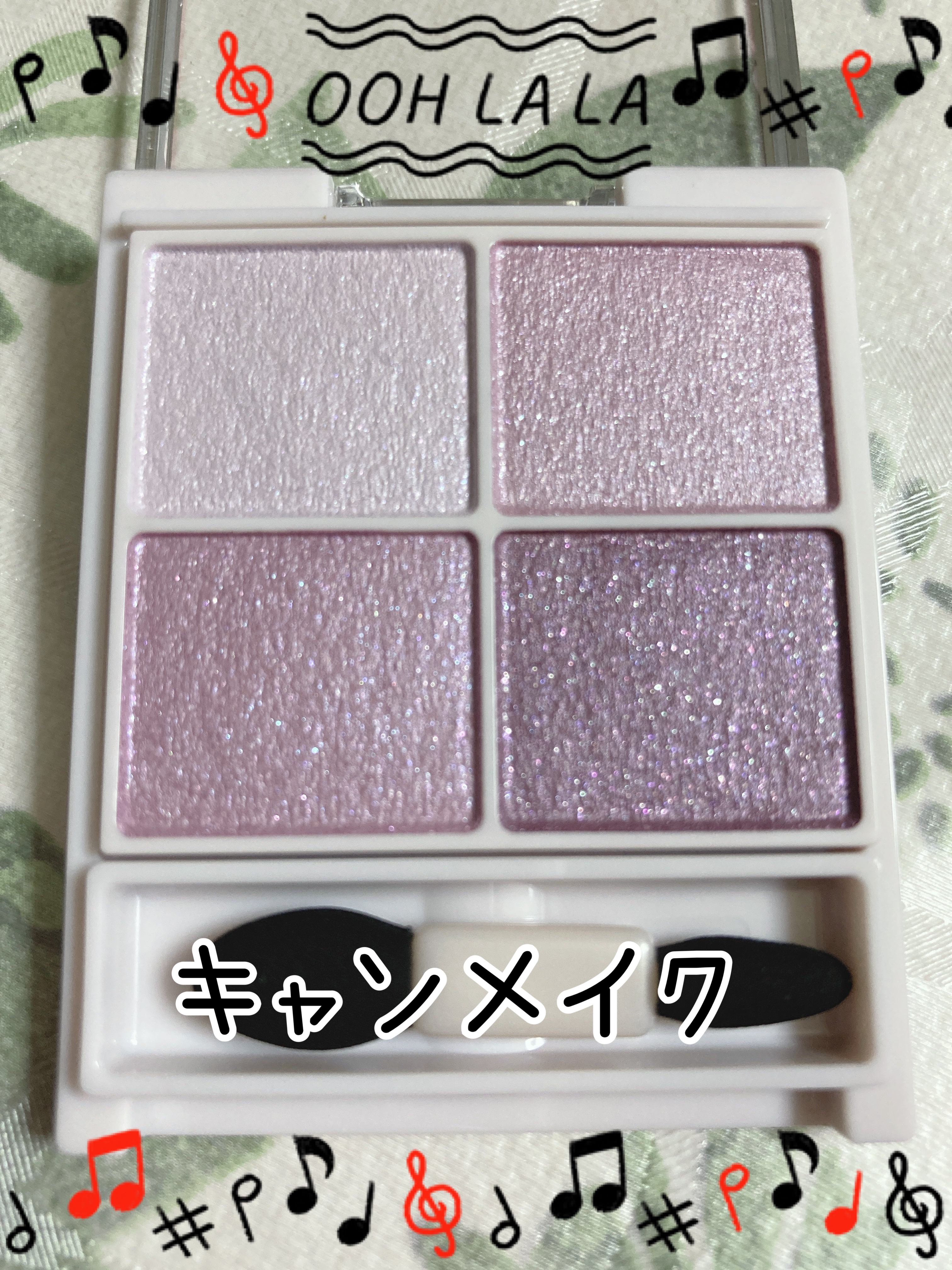 シルキースフレアイズ/キャンメイク/アイシャドウパレットを使ったクチコミ（1枚目）