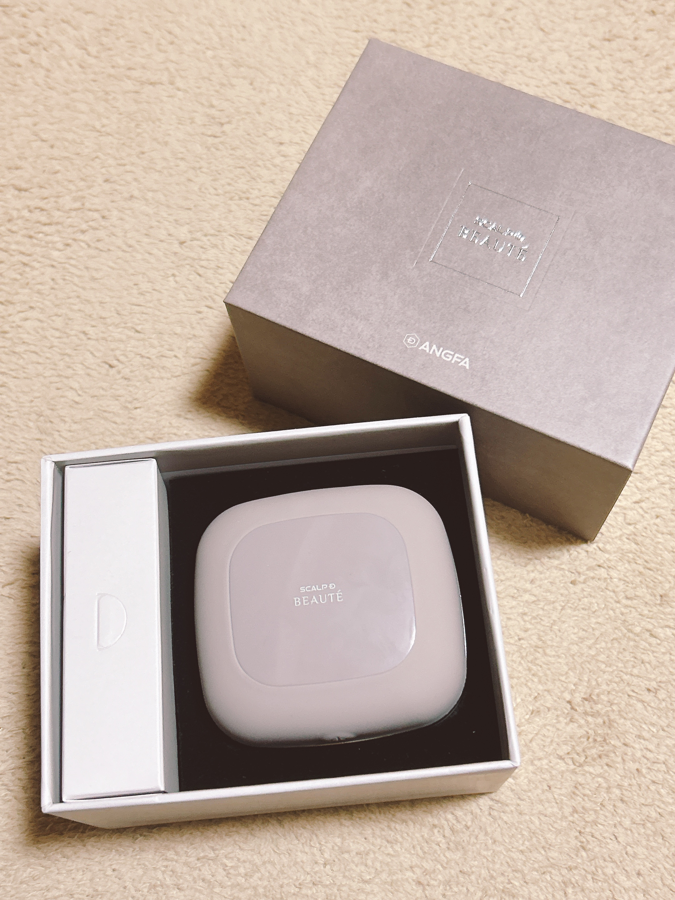 スカルプD ボーテ　ビューティーヘッドスパ/アンファー(スカルプD)/スカルプブラシを使ったクチコミ（2枚目）