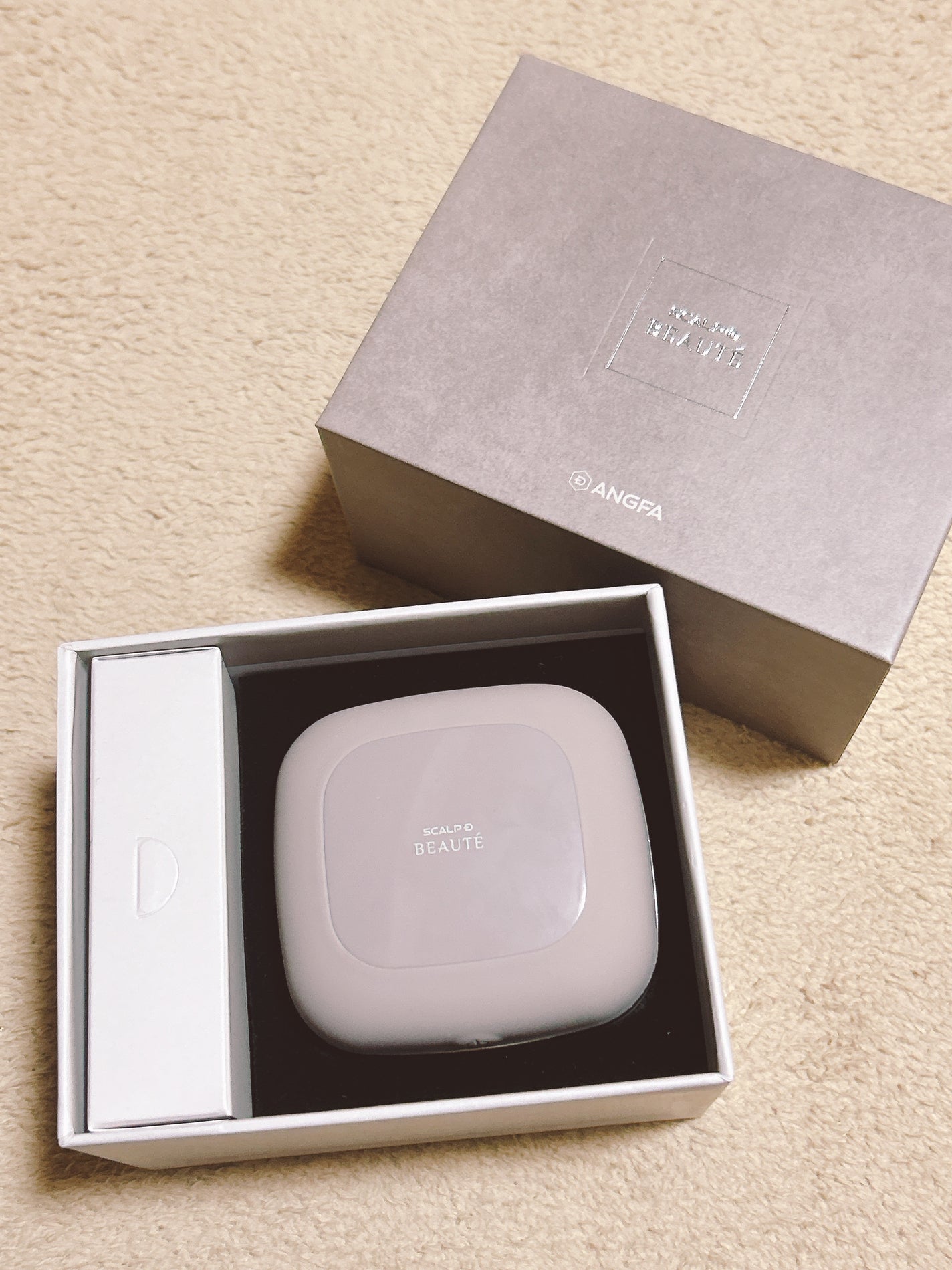 スカルプD ボーテ ビューティーヘッドスパ/アンファー(スカルプD)/スカルプブラシを使ったクチコミ(2枚目)