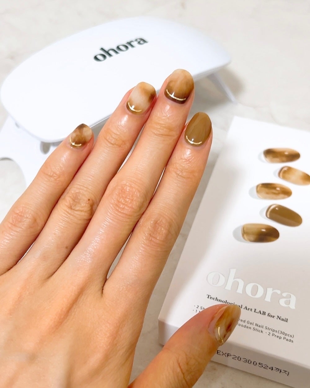 ランプフリーセット/ohora/ネイル用品を使ったクチコミ(5枚目)