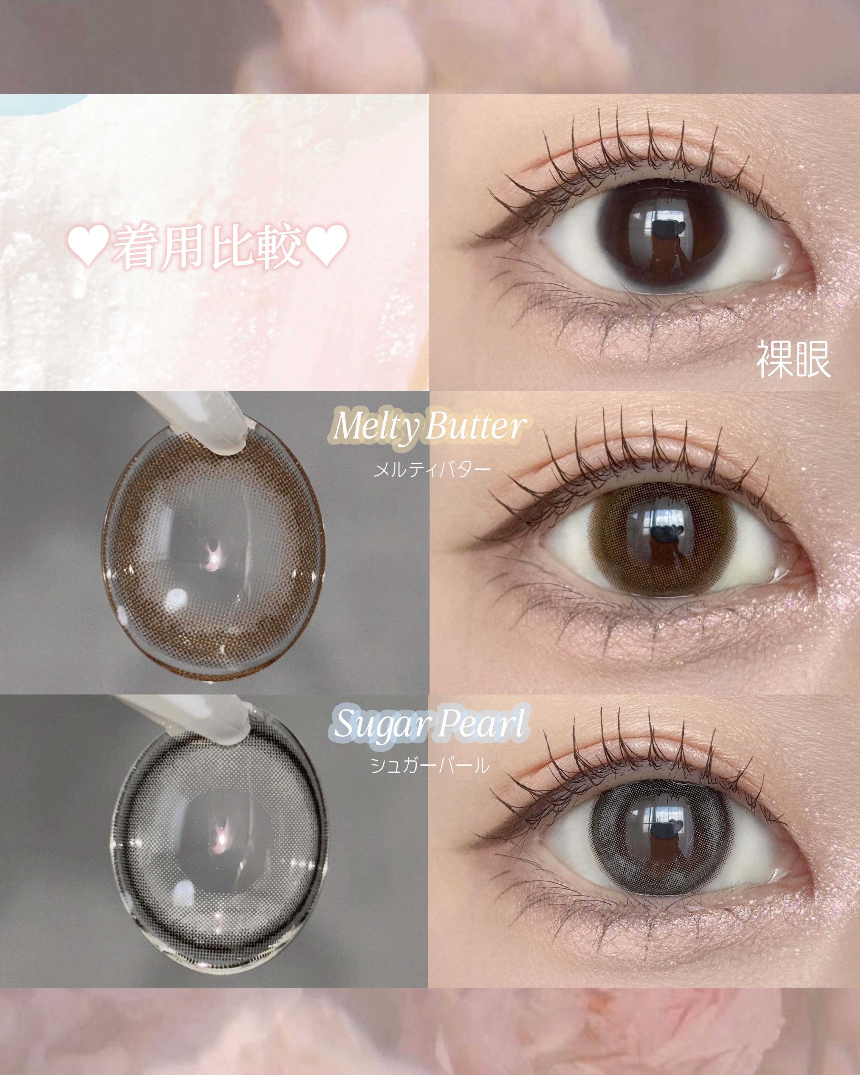 feliamo 1day シュガーパール/feliamo/ワンデー（１DAY）カラコンを使ったクチコミ（2枚目）