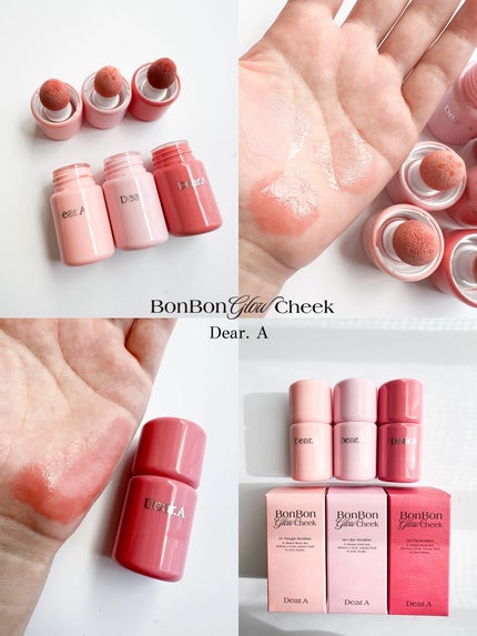 ボンボングロウチーク/Dear.A/リキッドチークを使ったクチコミ(1枚目)