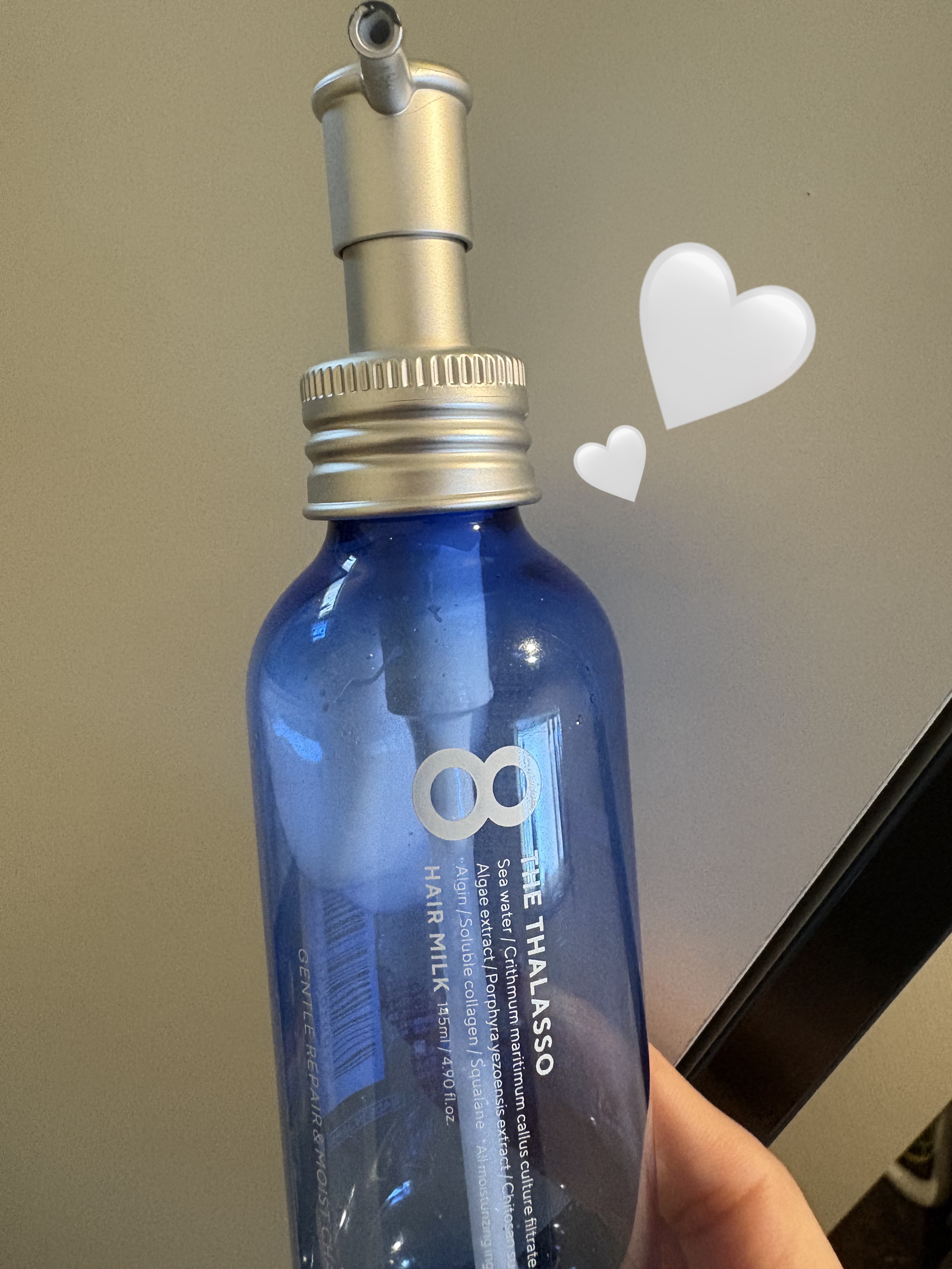 ジェントルリペア＆モイストチャージ 美容液ヘアミルク /エイトザタラソ/ヘアミルクを使ったクチコミ（1枚目）