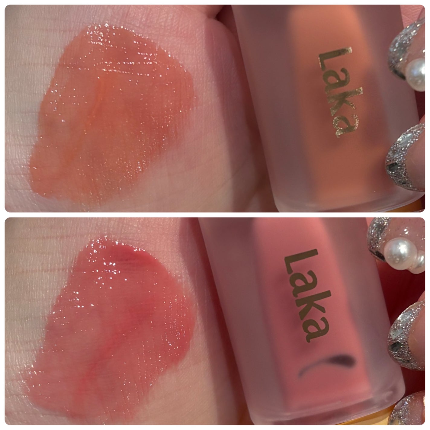 フルーティーグラムティント/Laka/リップティントを使ったクチコミ(2枚目)