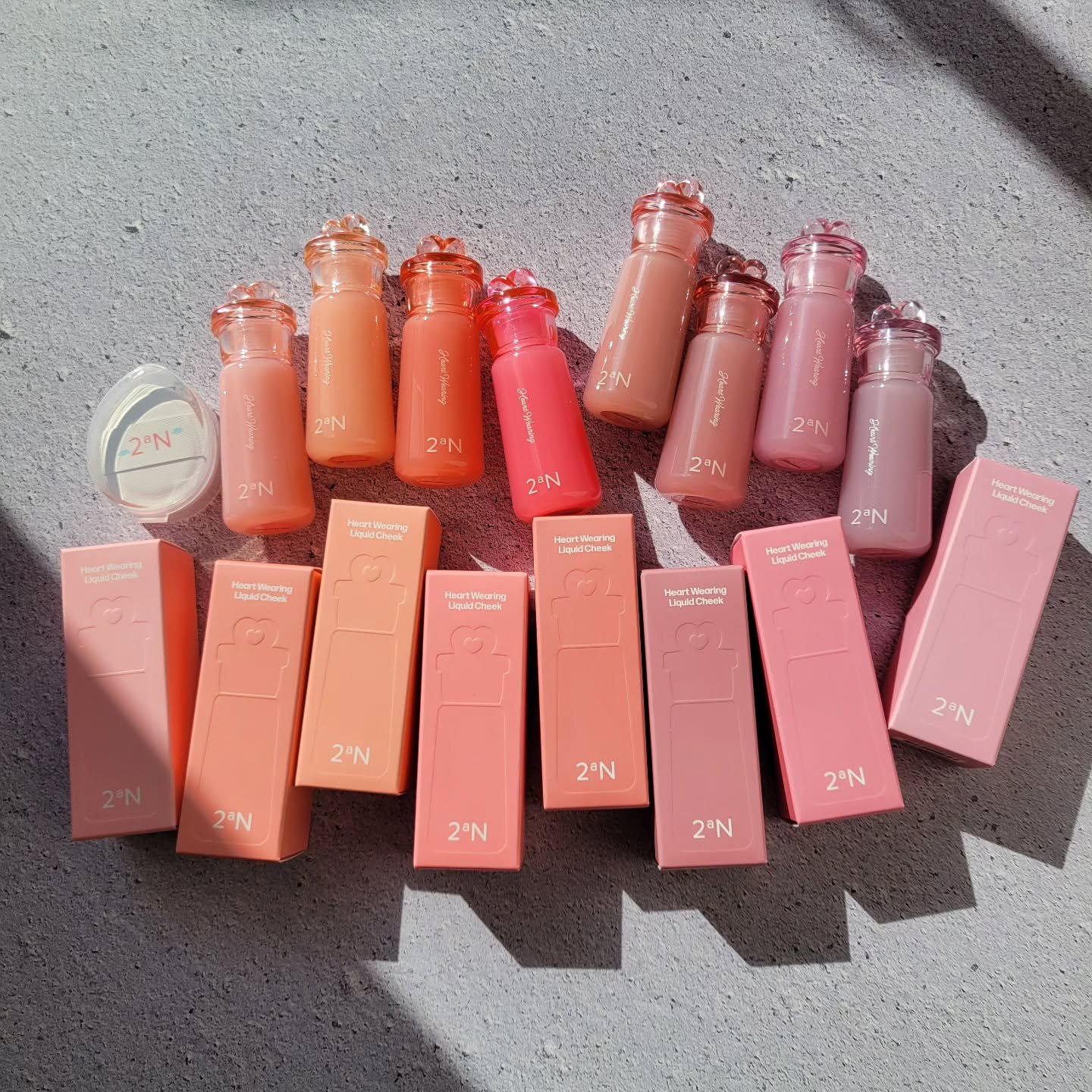 ハートウェアリングリキッドチーク/2aN/リキッドチークを使ったクチコミ（1枚目）