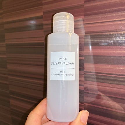 マイルドアイメイクアップリムーバー/無印良品/ポイントメイクリムーバーを使ったクチコミ(1枚目)