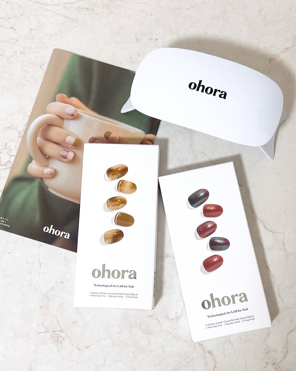 ランプフリーセット/ohora/ネイル用品を使ったクチコミ(2枚目)