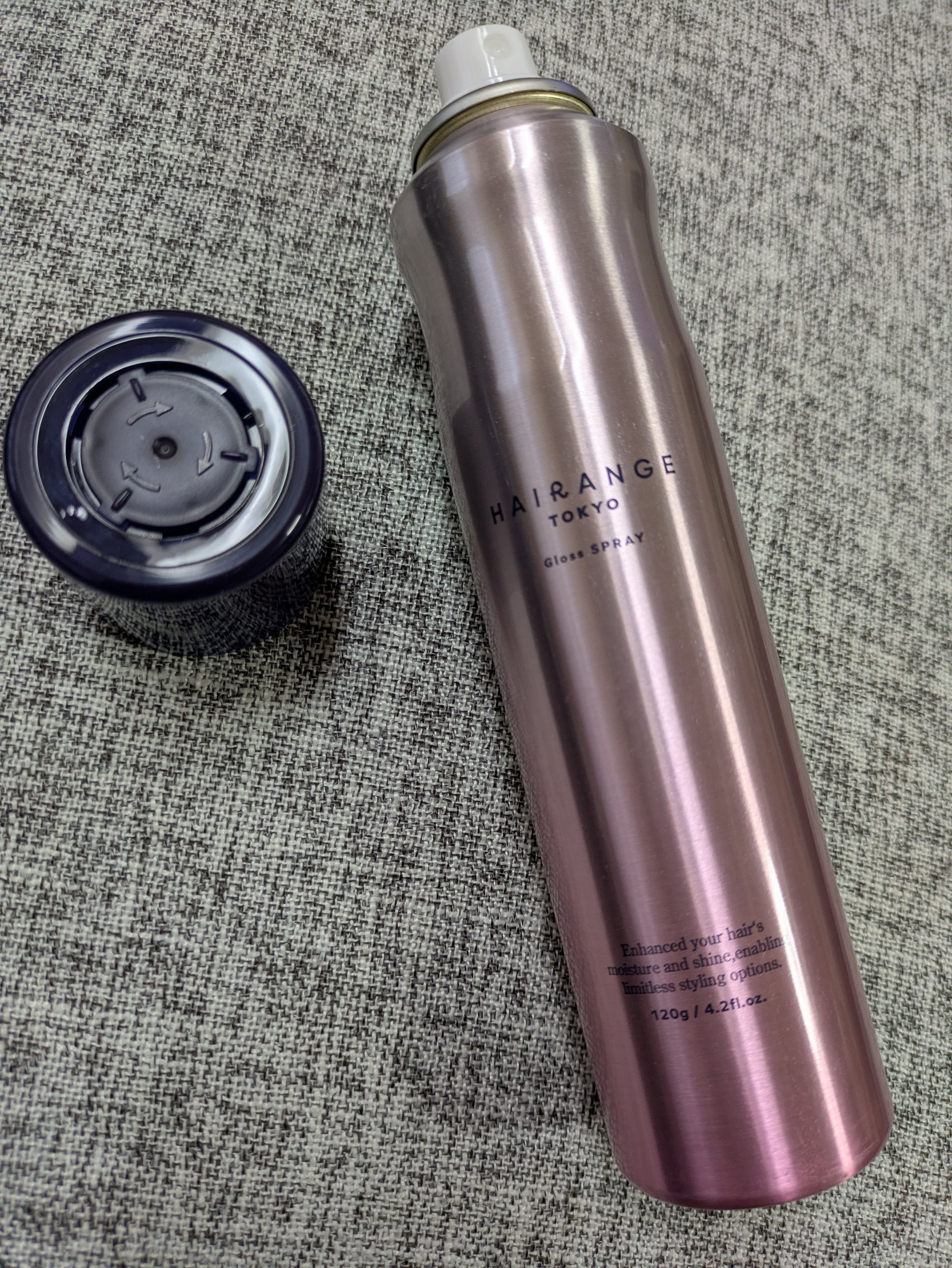 HAIRANGE グロススプレー/HAIRANGE/アウトバストリートメントを使ったクチコミ（1枚目）