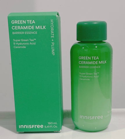 グリーンティー セラミド ミルク エッセンストナー/innisfree/化粧水を使ったクチコミ(1枚目)