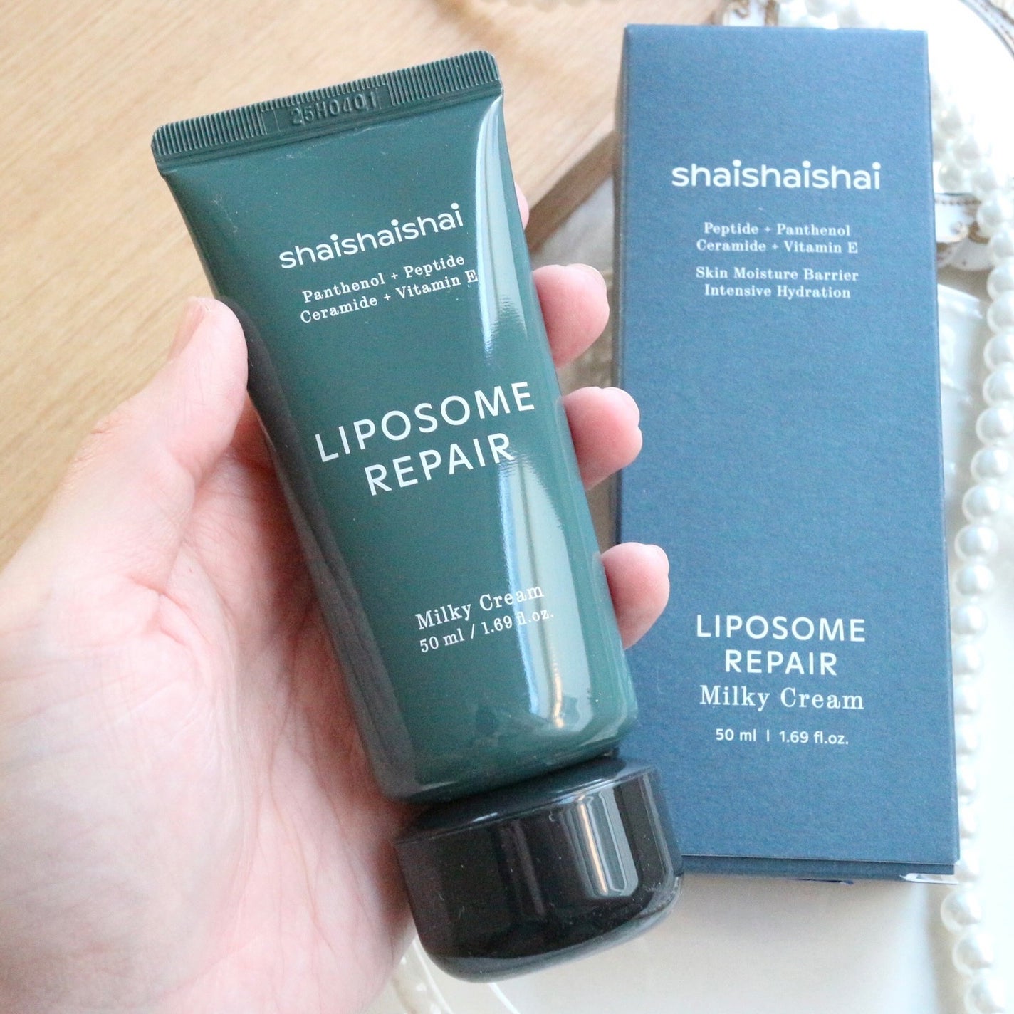 リポソーム リペア インテンシブ クリーム/shaishaishai/フェイスクリームを使ったクチコミ(3枚目)