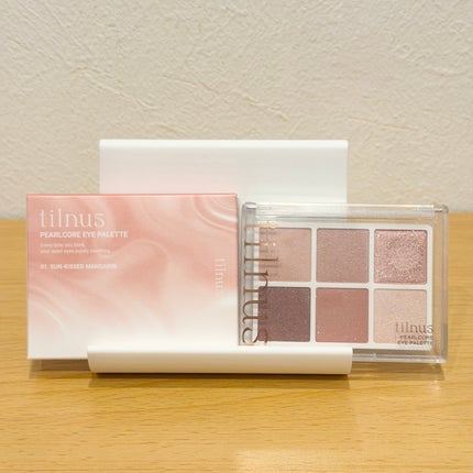 ティルナス パールコア アイパレット/tilnus/アイシャドウパレットを使ったクチコミ(1枚目)
