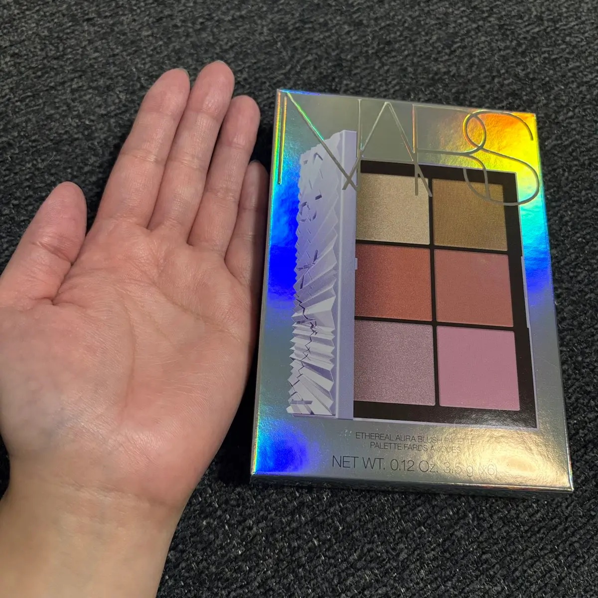 エシリアル オーラ ブラッシュパレット/NARS/パウダーチークを使ったクチコミ（1枚目）