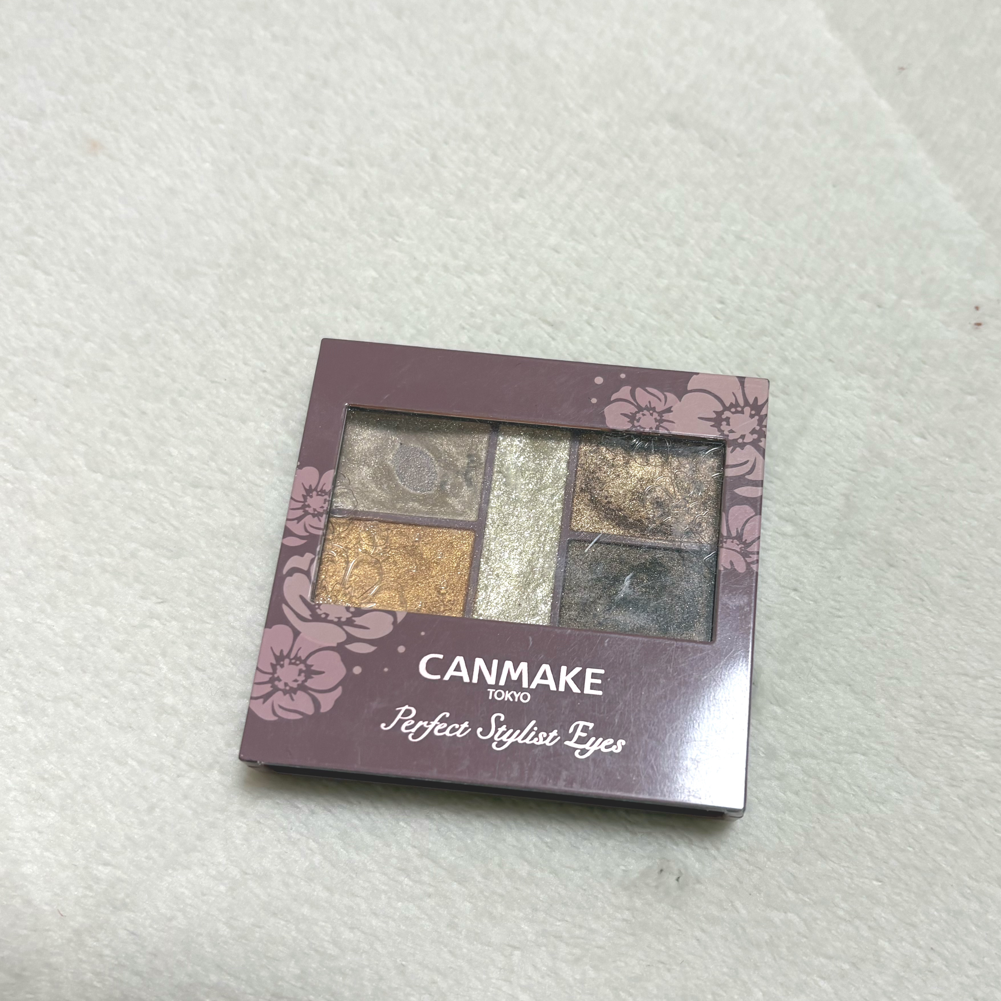 パーフェクトスタイリストアイズ 16 ダブルサンシャイン/キャンメイク/アイシャドウパレットを使ったクチコミ（1枚目）