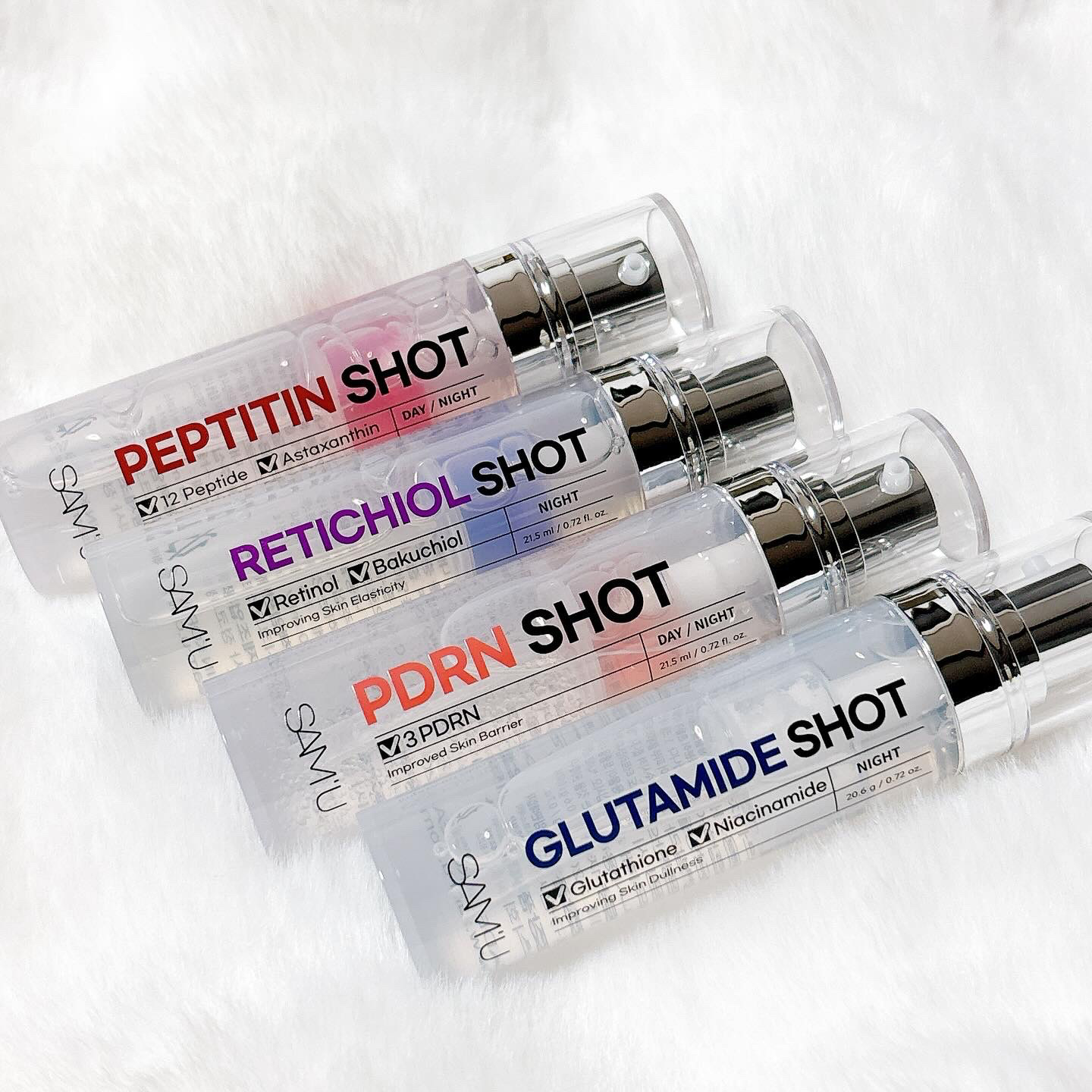 シナジーショットエディション/SAM'U/スキンケアキットを使ったクチコミ（1枚目）