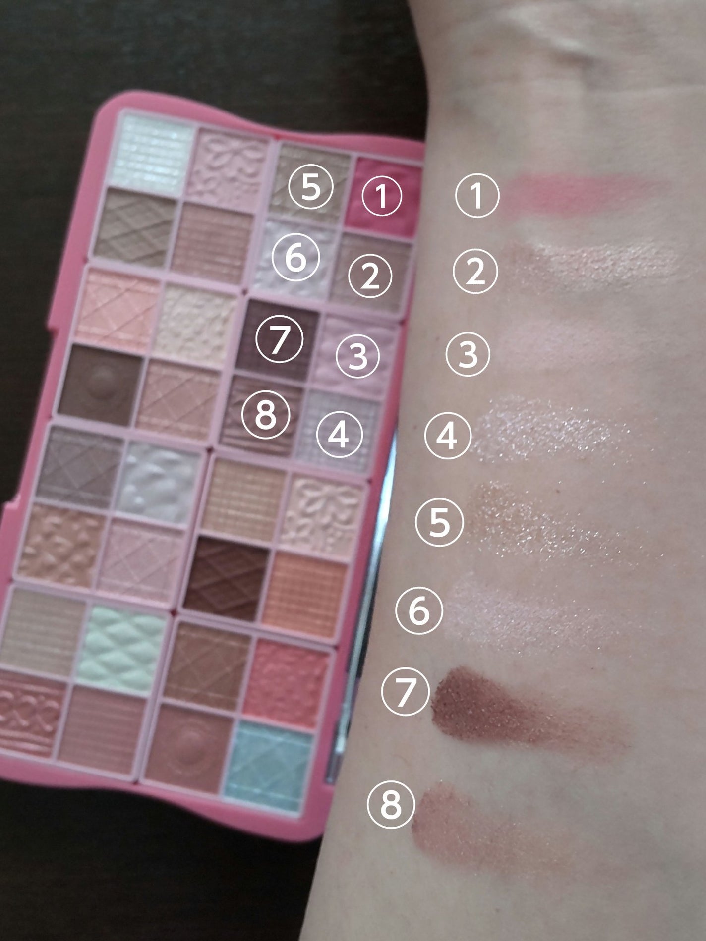 スーパーかわいい!パレット/キャンメイク/アイシャドウを使ったクチコミ(3枚目)