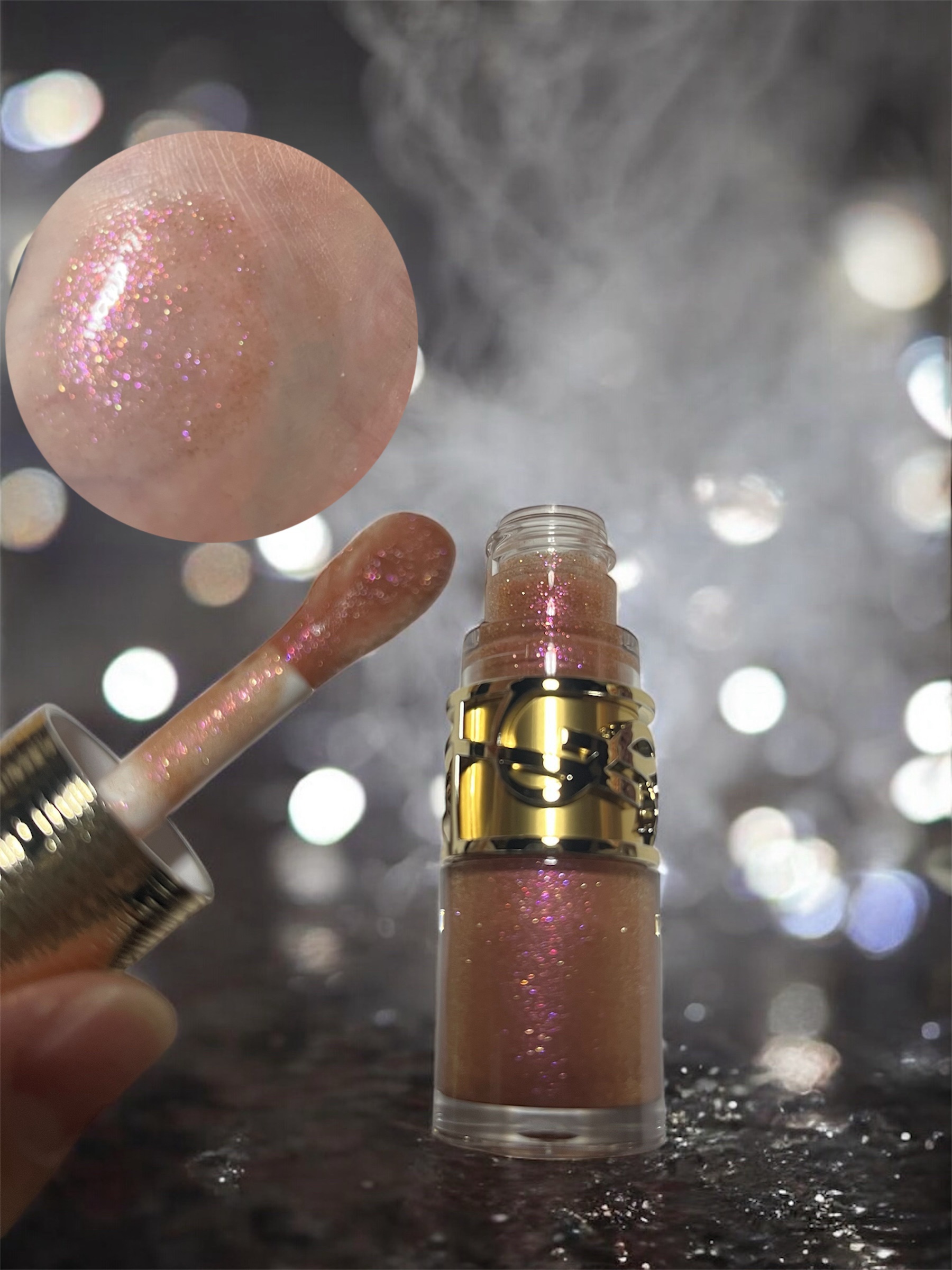 YSL ラブシャイン グロスプランパー #12 ハニー ムーン＜コレクター＞/YVES SAINT LAURENT BEAUTE/リップグロスを使ったクチコミ（3枚目）