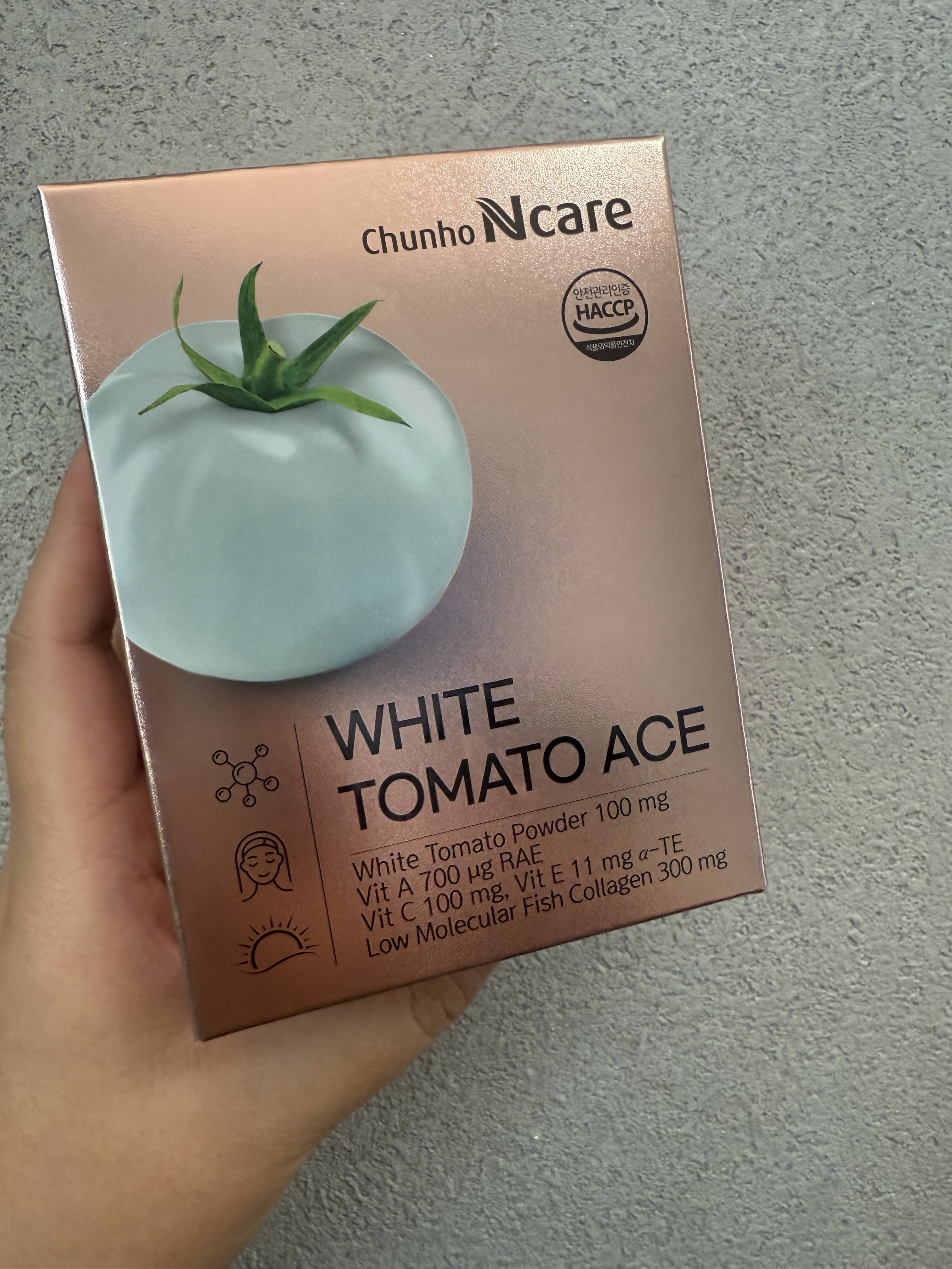  ホワイトトマト ACE 1box 30包/ChunhoNcare/美容サプリメントを使ったクチコミ（1枚目）