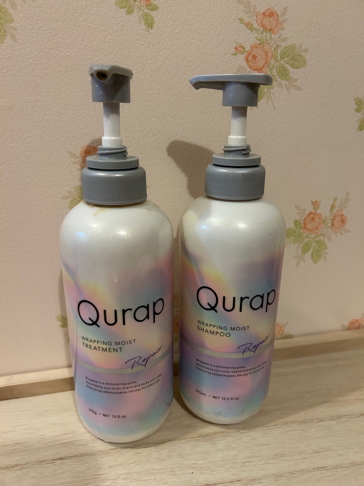 ラッピングモイストシャンプー/トリートメント/Qurap/市販シャンプーを使ったクチコミ(1枚目)