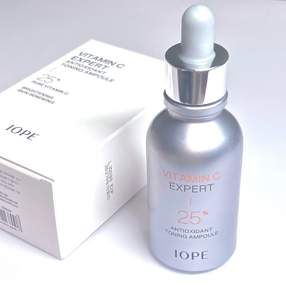 ビタミンC エキスパート25% トーニングアンプル/IOPE/美容液を使ったクチコミ（1枚目）