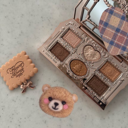 スウィーティーベア コレクション アイシャドウパレット/FlowerKnows/アイシャドウパレットを使ったクチコミ(1枚目)