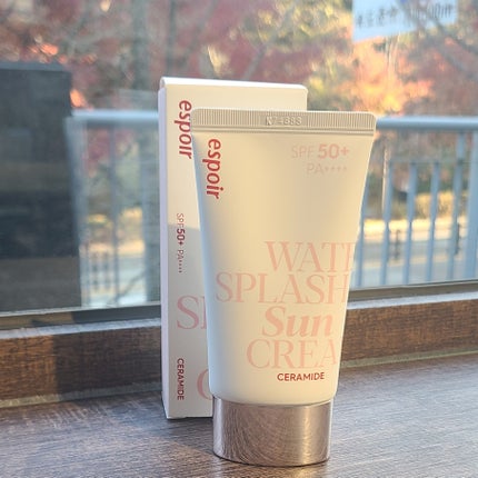 ウォータースプラッシュサンクリーム セラミド/espoir/日焼け止めクリームを使ったクチコミ(5枚目)